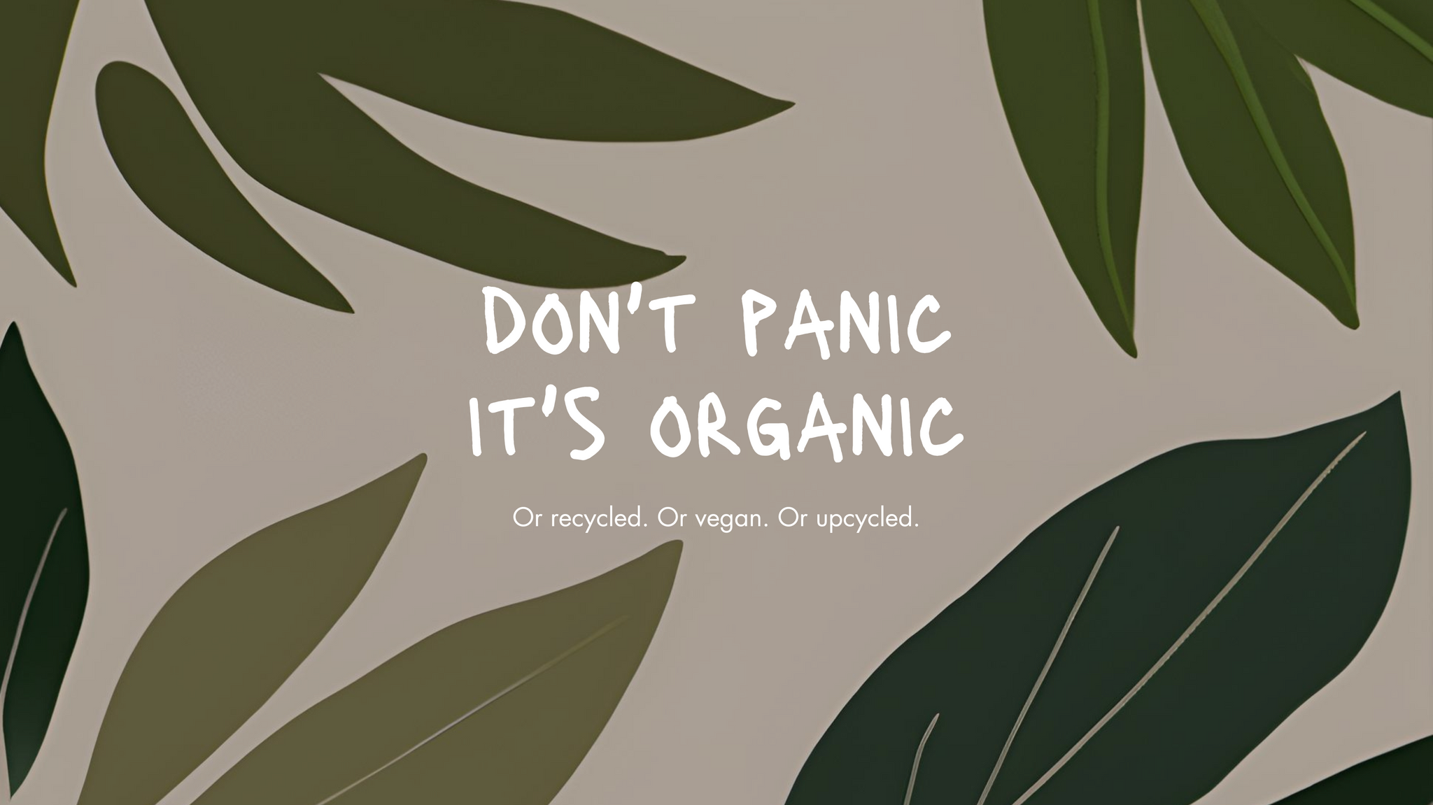 Panic Mode: Activated. Because Sustainability Should Scare You Too
